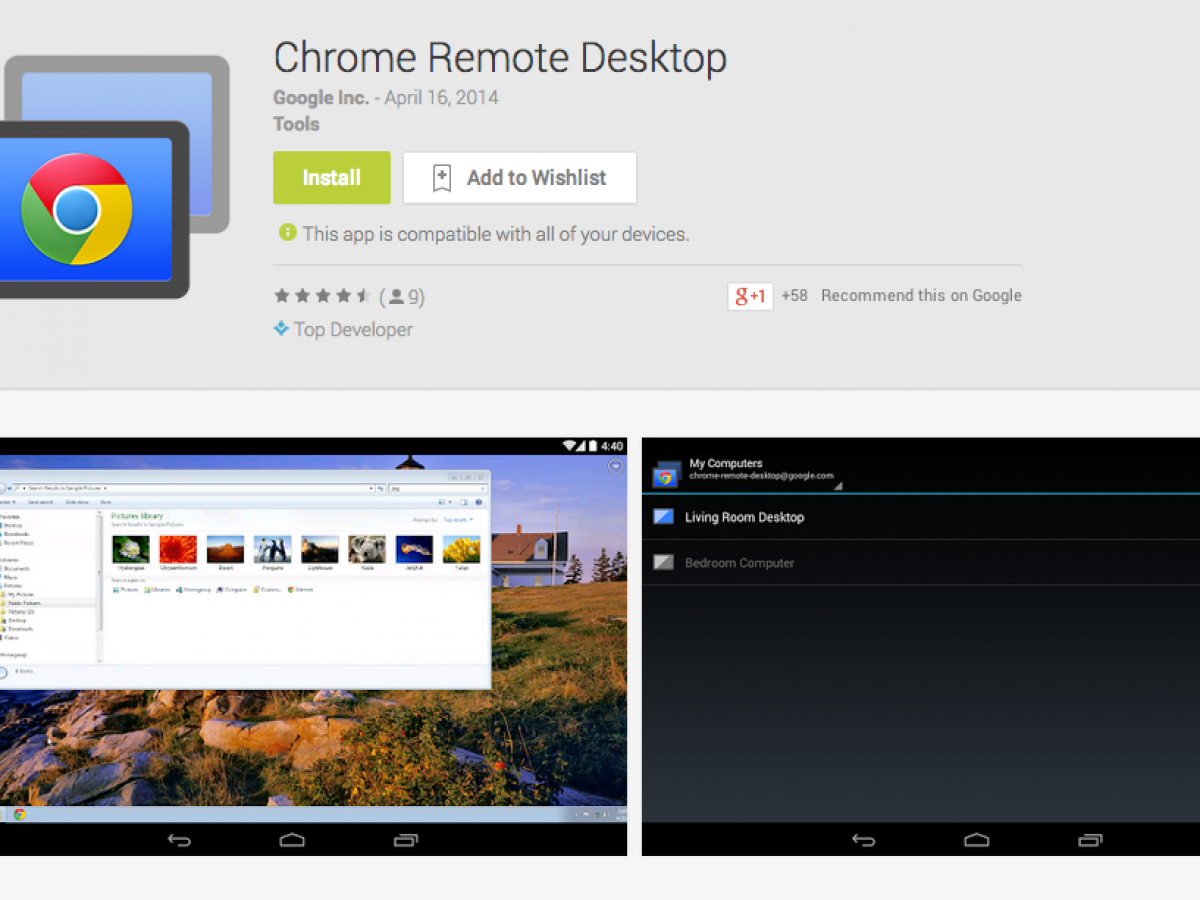 chrome remote desktop application for mac